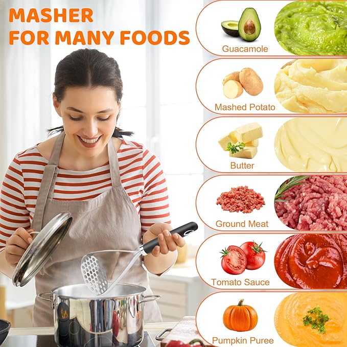 Potato Mashers Set of 2 Pieces